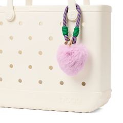 Bogg'd & Charmed - Purple Heart Pouf